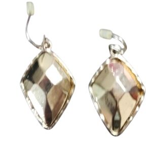 Goldtone Geometric Earrings